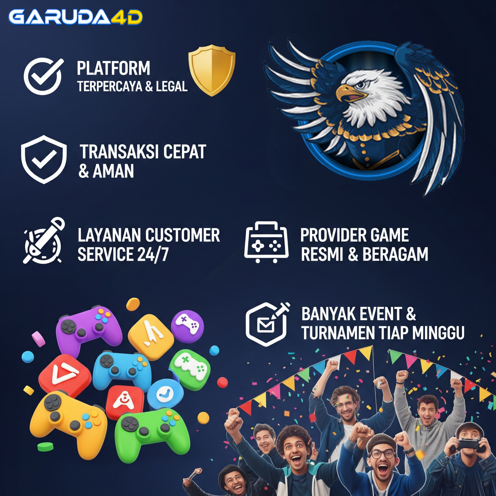 Daftar Garuda4D: Panduan Mudah untuk Pemain Slot Online